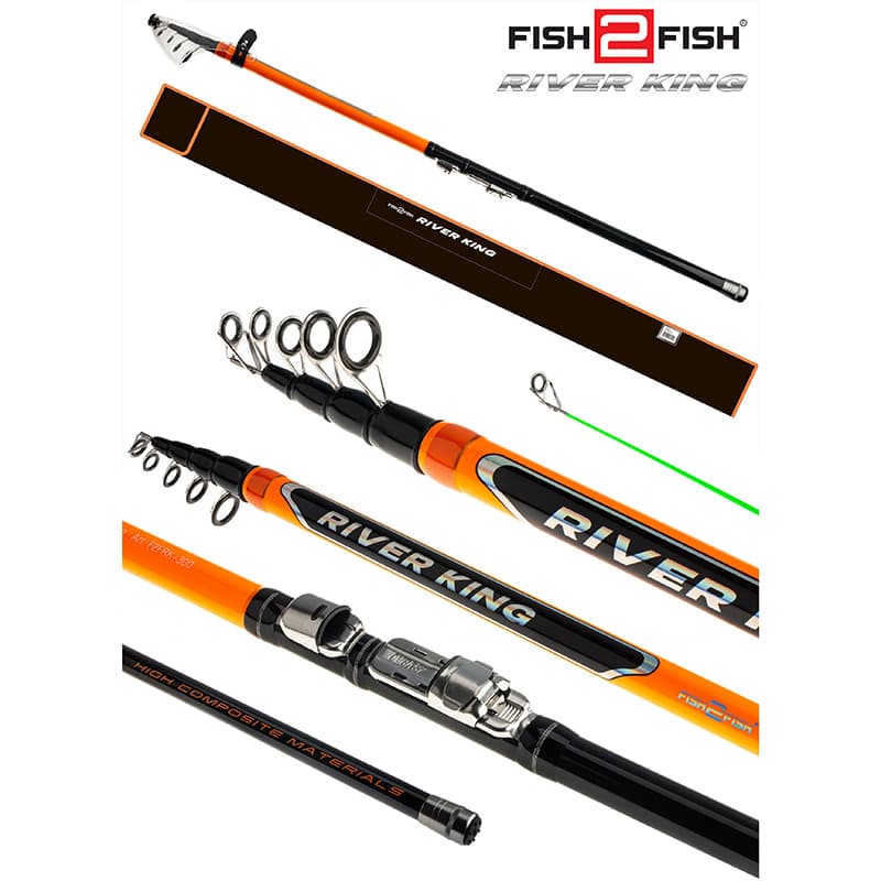 Fish2Fish «River King» 3,3m (30-80g)